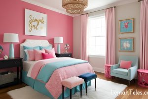 Dekorasi Kamar Anak Perempuan Sederhana yang Elegan dan Menawan