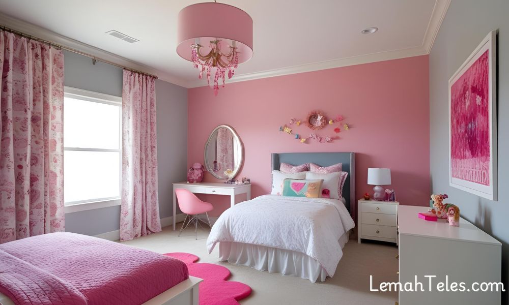 Desain Kamar Tidur Anak Perempuan