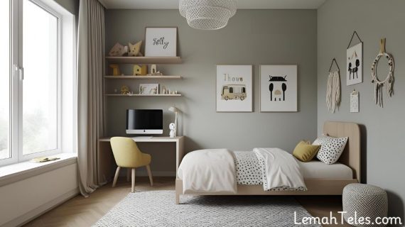 Inspirasi Design Kamar Anak Minimalis yang Fungsional dan Estetis