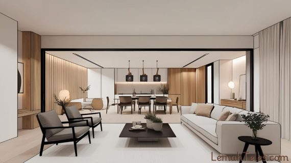 Interior Rumah Minimalis Modern: Perpaduan Estetika, Fungsionalitas, dan Efisiensi Ruang