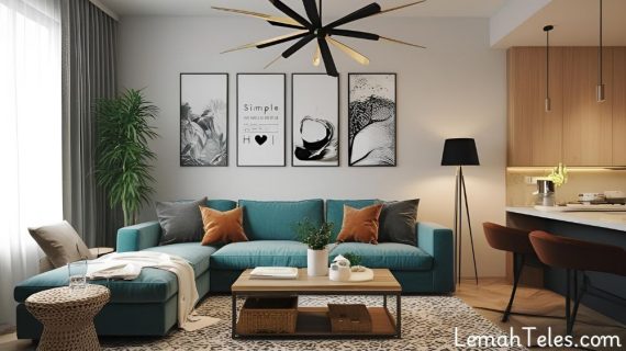 Interior Rumah Sederhana Tapi Menarik: Perpaduan Fungsionalitas dan Estetika dalam Keterbatasan