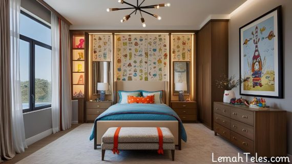 Kamar Anak Mewah: Inspirasi Interior Elegan untuk Si Kecil