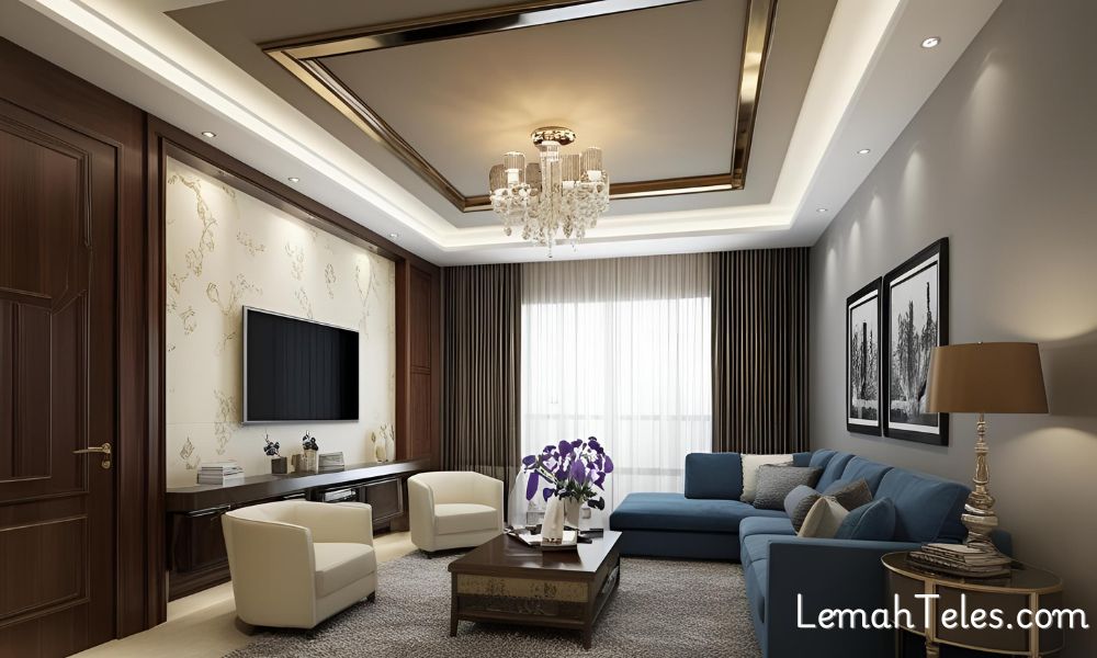 Model Plafon Ruang Tamu Terbaru