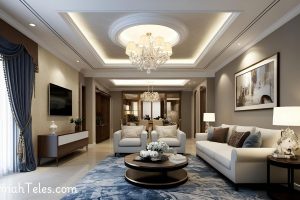 Plafon Minimalis Terbaru untuk Ruang Tamu
