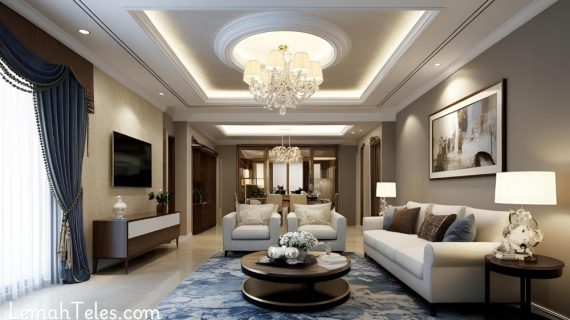 Inspirasi Plafon Minimalis Terbaru untuk Ruang Tamu Elegan dan Modern